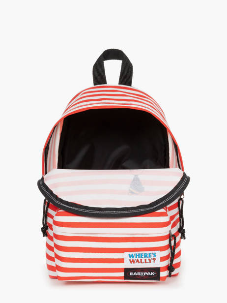 Sac à Dos Eastpak Rouge where is wally K043WAL vue secondaire 2