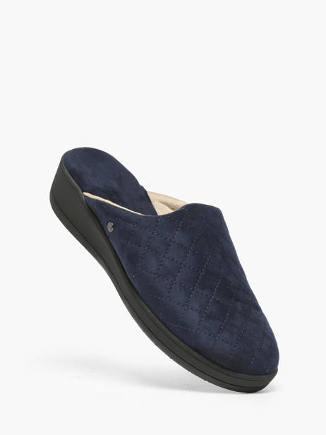 Slippers Isotoner Blue accessoires 97368 other view 1