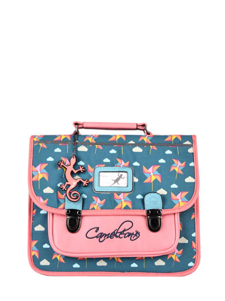 Satchel 1 Compartment Cameleon Blue retro PBRECA32