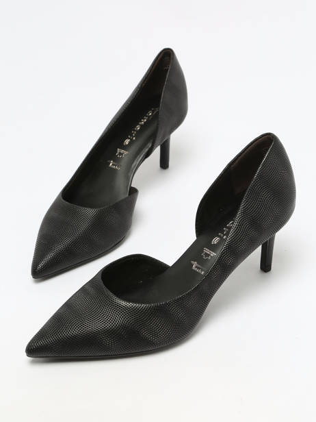 Pumps In Leather Tamaris Black accessoires 42 other view 3