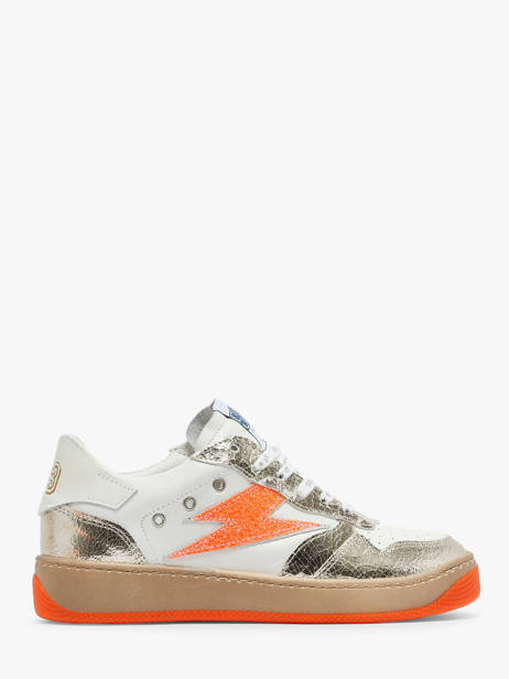 Sneakers Nune In Leather Semerdjian Orange accessoires NUN11554