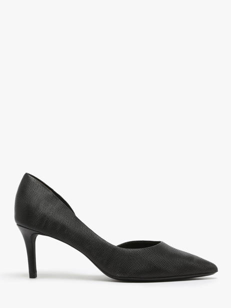 Pumps In Leather Tamaris Black accessoires 42