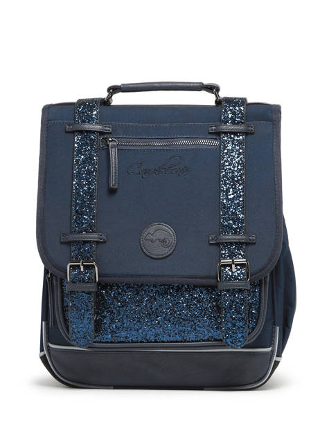 Sac à Dos Vintage Fantasy 2 Compartiments Cameleon Bleu vintage fantasy SD39 vue secondaire 6