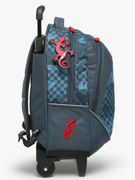 Sac A Dos à Roulettes Cameleon Bleu actual SR39 vue secondaire 2