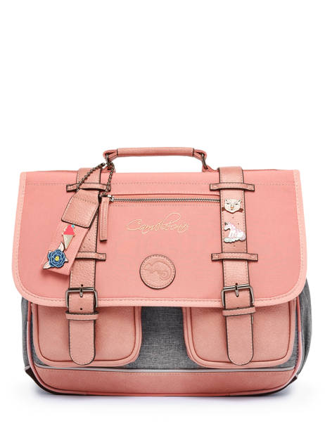 Cartable 2 Compartiments Cameleon Rose vintage pin's CA38 vue secondaire 7
