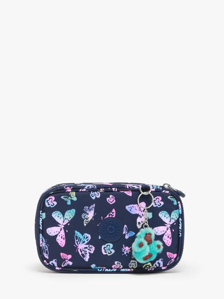 Trousse 1 Compartiment Kipling Bleu back to school KI3707