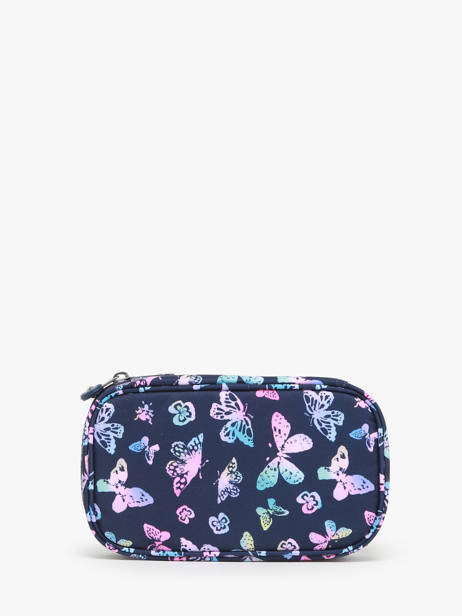 Trousse 1 Compartiment Kipling Bleu back to school KI3707 vue secondaire 2