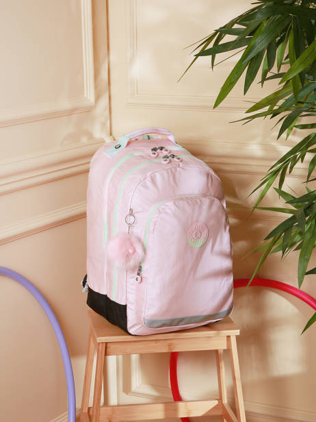 Sac à Dos 2 Compartiments Kipling Rose back to school KI5213 vue secondaire 5