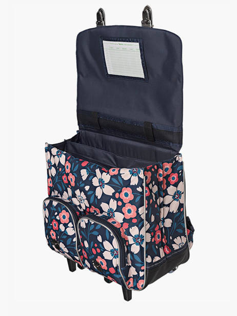 Cartable à Roulettes 2 Compartiments Tann's Multicolore les fantaisies f 43262 vue secondaire 2