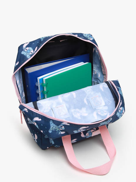 Mini Sac à Dos Lilo & stitch Bleu simply kind 4804 vue secondaire 3