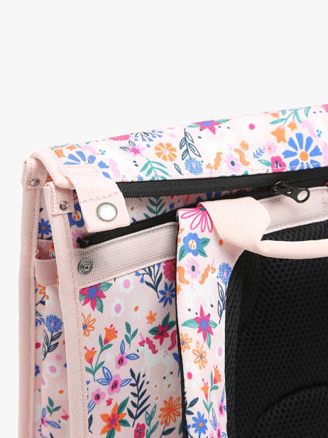 Detachable Flap Cabaia Pink school S other view 1