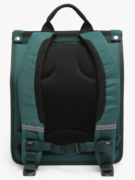 Sac à Dos 2 Compartiments Cabaia Vert school M vue secondaire 5