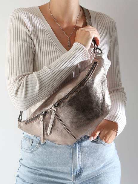 Sac Banane Milano Marron nine NI24062 vue secondaire 1