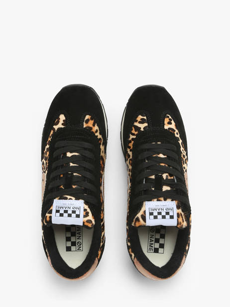 Sneakers City Run Jogger In Leather No name Black accessoires HRLE043A other view 4