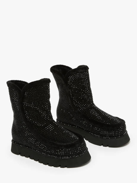 Boots Crosta In Leather Alma en pena Black accessoires I241005 other view 2