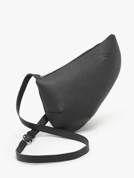 Sac Bandoulière Large City Perle Cuir Nathan baume Gris n city 1 vue secondaire 2