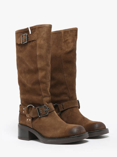 Boots In Leather We do Brown accessoires CO88177 other view 2