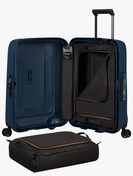 Hardside Cabin Luggage Samsonite Blue essens 146909 other view 3