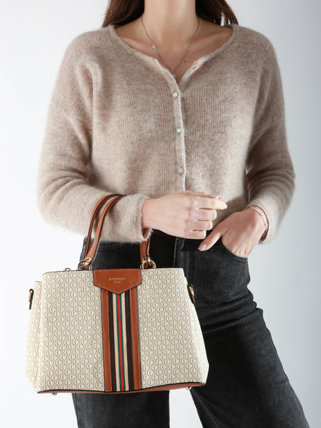 Sac Porté Main Cr Miniprix Marron cr 8 vue secondaire 1