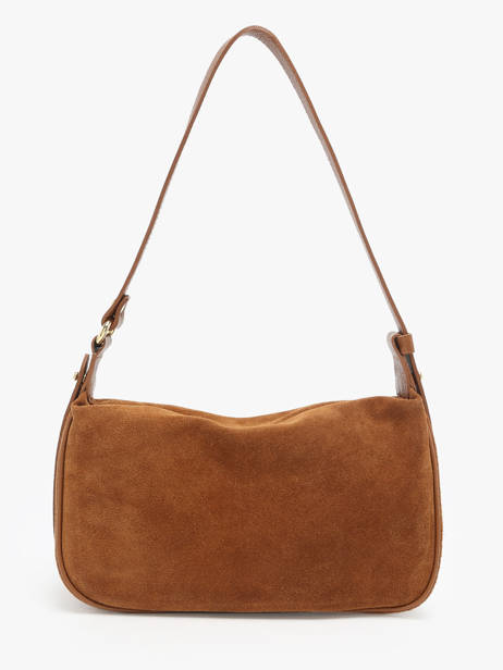 Ccrossbody Shoulder Bag Velvet Caviar Leather Milano Brown velvet caviar VC24113