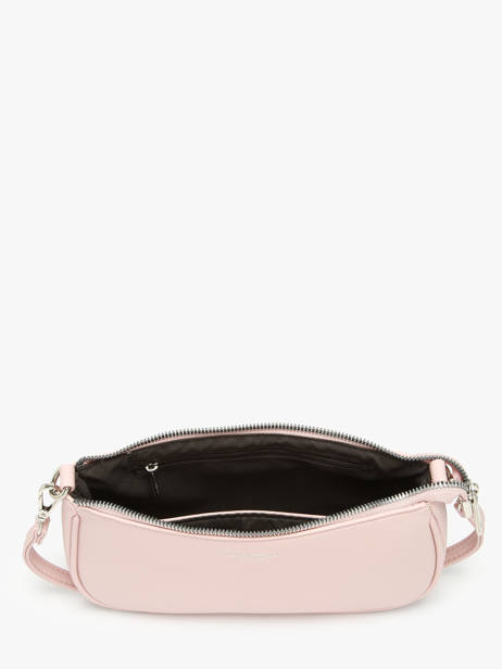 Sac Porté épaule Et Bandoulière Grained Miniprix Rose grained F3699 vue secondaire 2