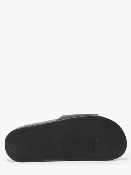 Claquettes Logo Sun68 Noir men X35102 vue secondaire 4