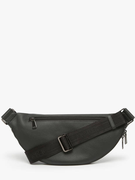 Sac Banane Homme Origami Cuir Lancel Noir origami A13426 vue secondaire 4