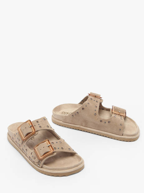 Slippers Fusbett Colors of california Beige accessoires HCBIOW05 other view 1