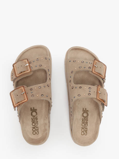 Slippers Fusbett Colors of california Beige accessoires HCBIOW05 other view 3