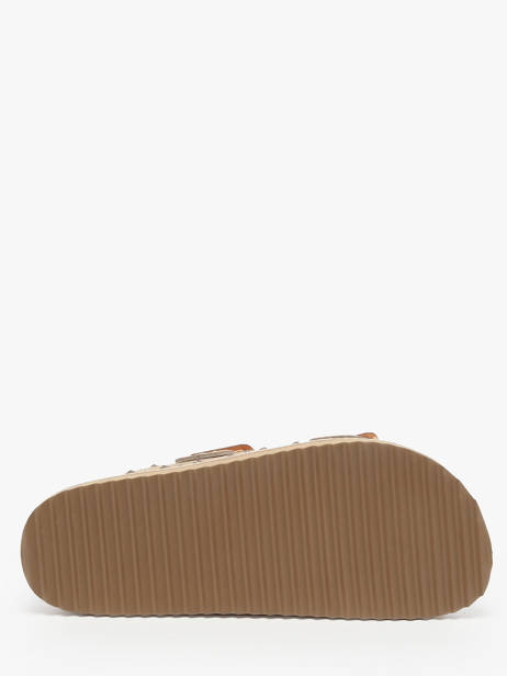 Slippers Fusbett Colors of california Beige accessoires HCBIOW05 other view 4