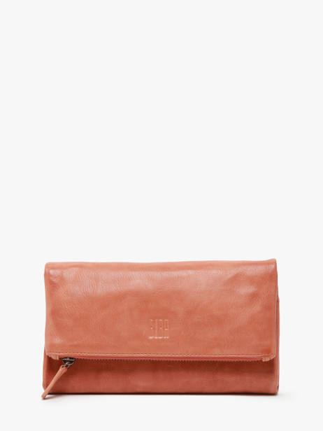 Portefeuille Cuir Biba Marron wallet TOT2L