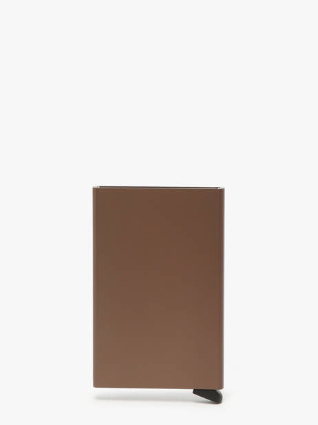 Aluminium Card Holder Secrid Brown alu 00C other view 2