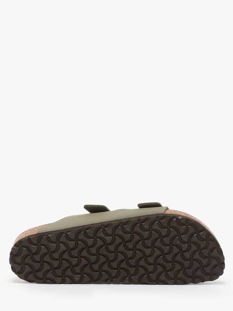 Mules Arizona Birkenstock Gris men 151213 vue secondaire 4