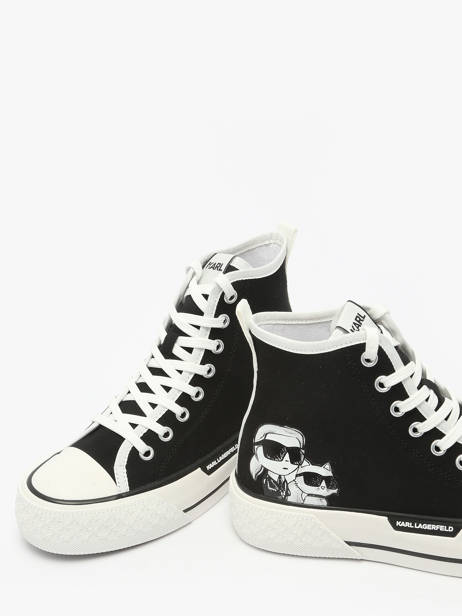 Sneakers Kampus Max Ii Twin Karl lagerfeld Black accessoires KL60654T other view 3