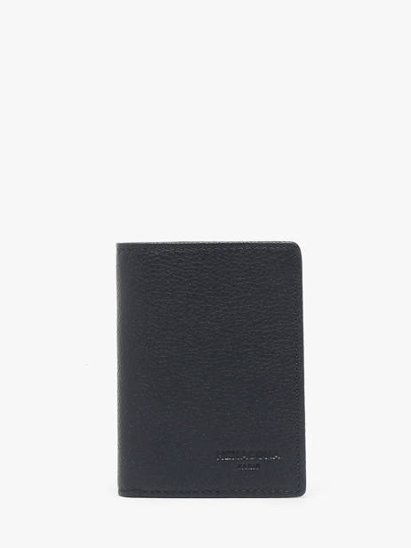 Card Holder Leather Hexagona Blue confort 461007R