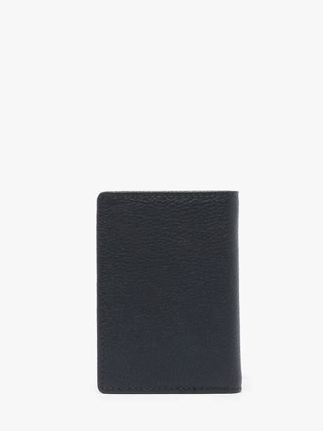 Card Holder Leather Hexagona Blue confort 461007R other view 2