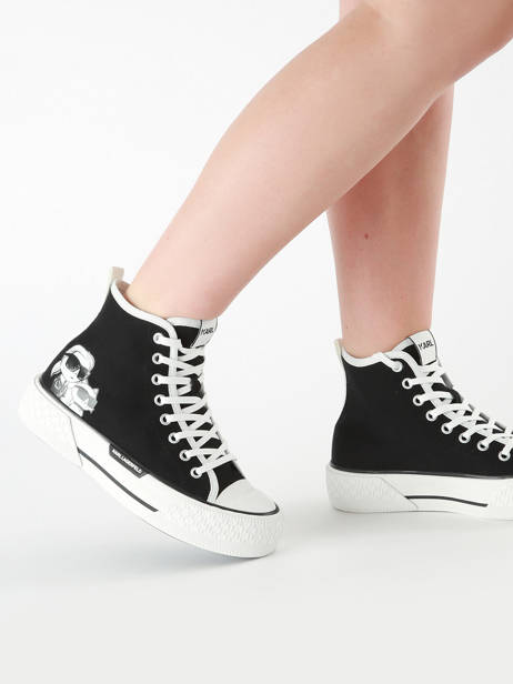 Sneakers Kampus Max Ii Twin Karl lagerfeld Black accessoires KL60654T other view 1