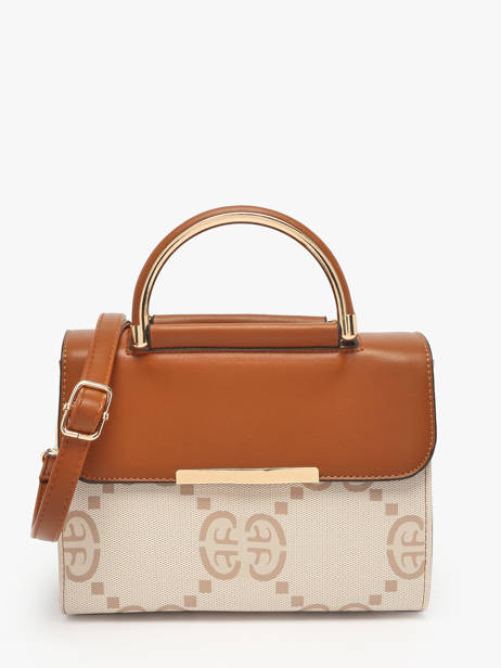 Ccrossbody Satchel Signed Miniprix Brown signed 2