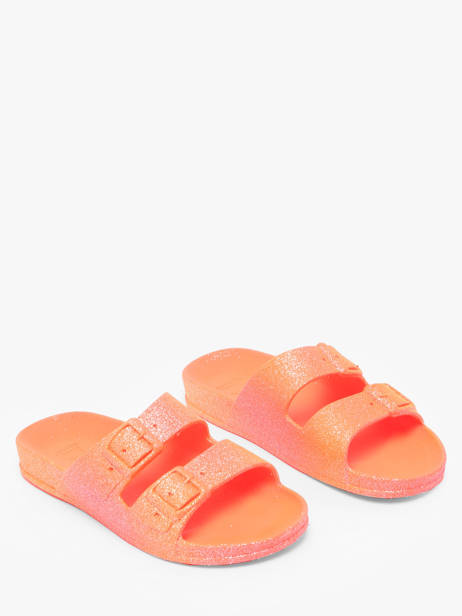 Claquettes Sereia Cacatoes Orange women SEREIA vue secondaire 1