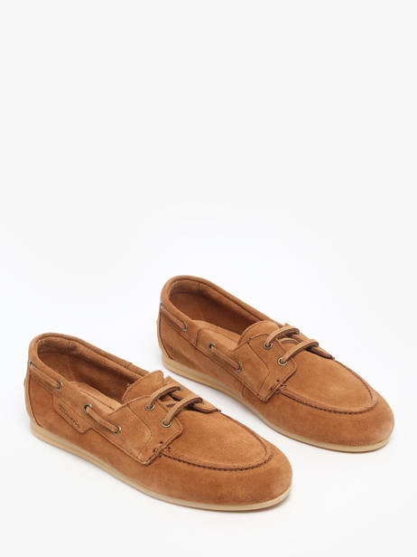 Chaussures Bateau En Cuir Tamaris Marron women 44 vue secondaire 1