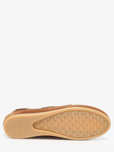 Chaussures Bateau En Cuir Tamaris Marron women 44 vue secondaire 4