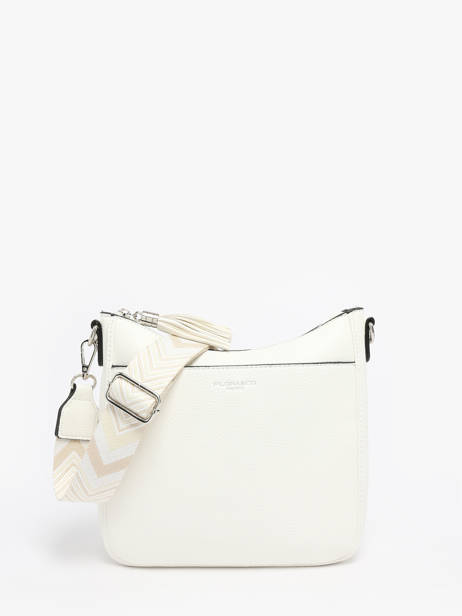 Shoulder Bag Grained Miniprix White grained F8575