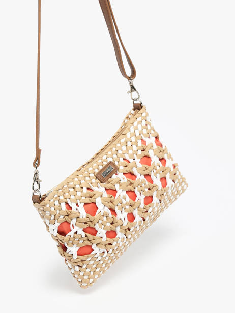 Sac Bandoulière Clay Les tropeziennes Orange clay TZ04 vue secondaire 2