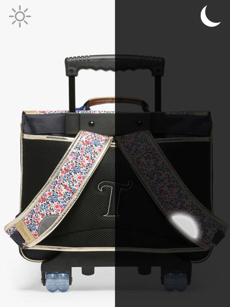 Cartable à Roulettes 2 Compartiments Tann's Multicolore les fantaisies f 42265 vue secondaire 6
