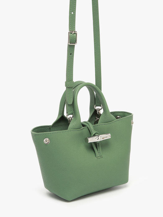 Longchamp Le roseau Sacs porté travers Vert