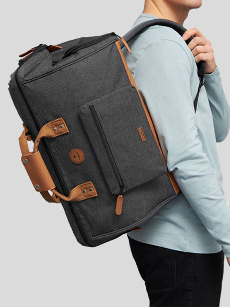 Sac De Voyage Cabine Sac à Dos Travel Cabaia Gris travel DUFFV2 vue secondaire 1