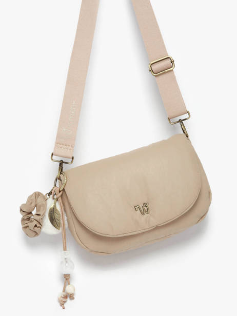 Sac Bandoulière M Alizier Woomen Beige alizier WALI04 vue secondaire 2