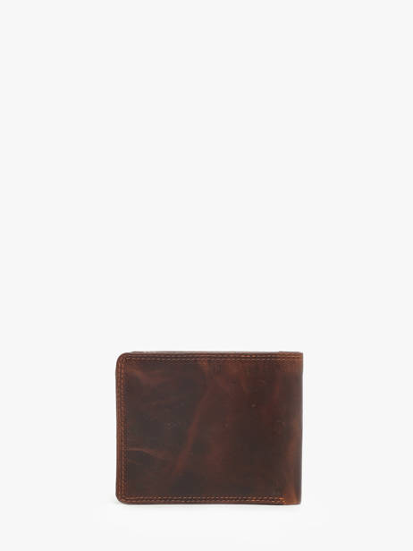 Checkholder With Coin Purse Leather Maverick Brown the original MAVTO004 other view 3