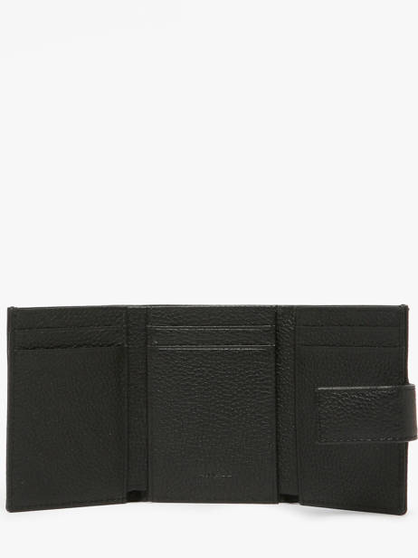 Wallet Leather Lancel Black come A12880 other view 1
