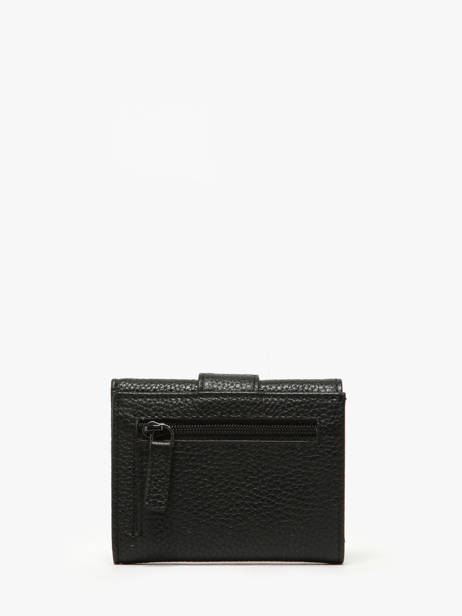 Wallet Leather Lancel Black come A12880 other view 2